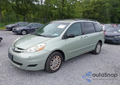 2008 Toyota Sienna Le из США, поврежденный, VIN 5TDBK23C68S013087